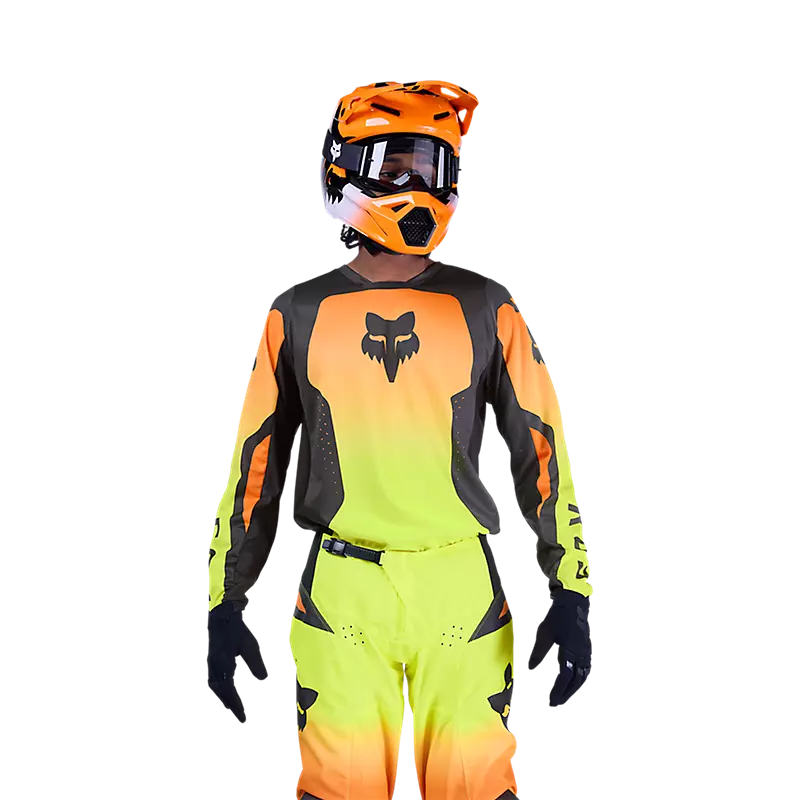 180 SHIELD JERSEY - EXTD SIZE (Flo Yellow) | Fox Racing