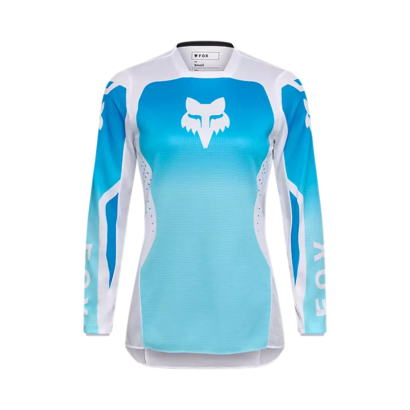 WOMEN'S 180 SHIELD JERSEY (White/Blue) | Fox Racing