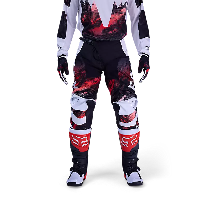 180 KAIROS PANT (White/Flo Red) | Fox Racing