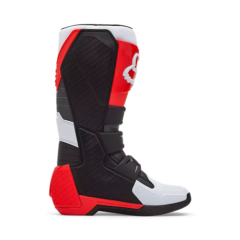 COMP BOOT (White/Flo Red) | Fox Racing