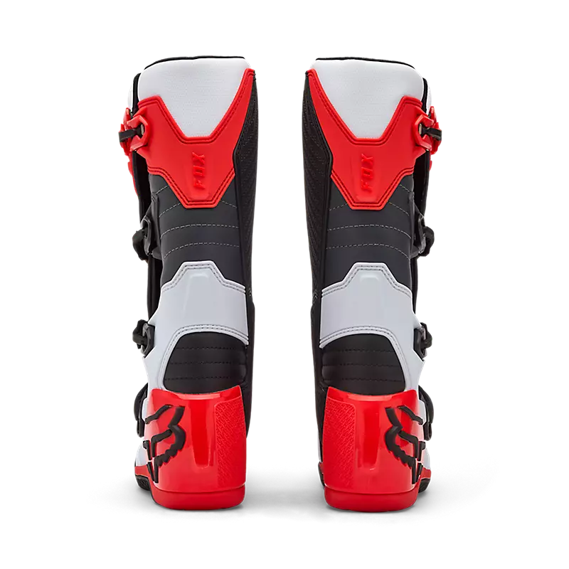 COMP BOOT (White/Flo Red) | Fox Racing