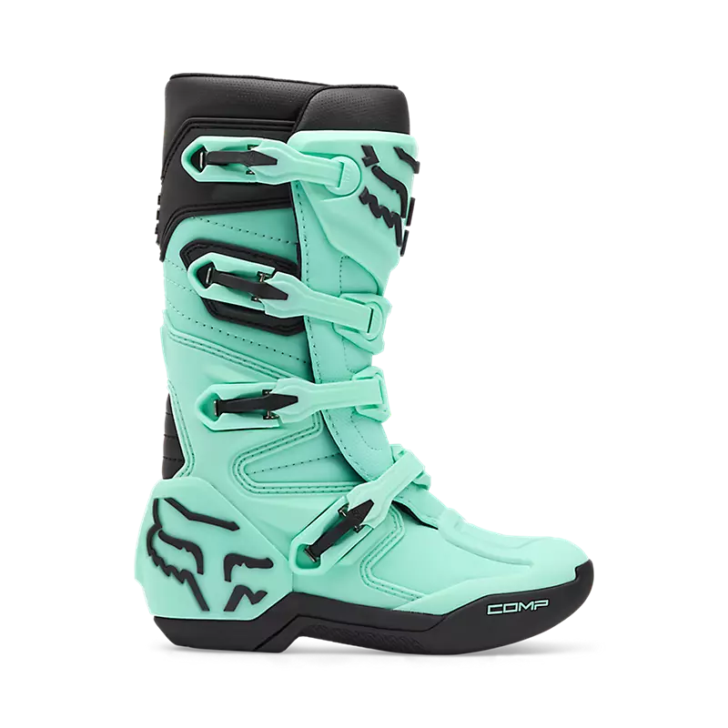 YOUTH COMP BOOT (Teal) | Fox Racing