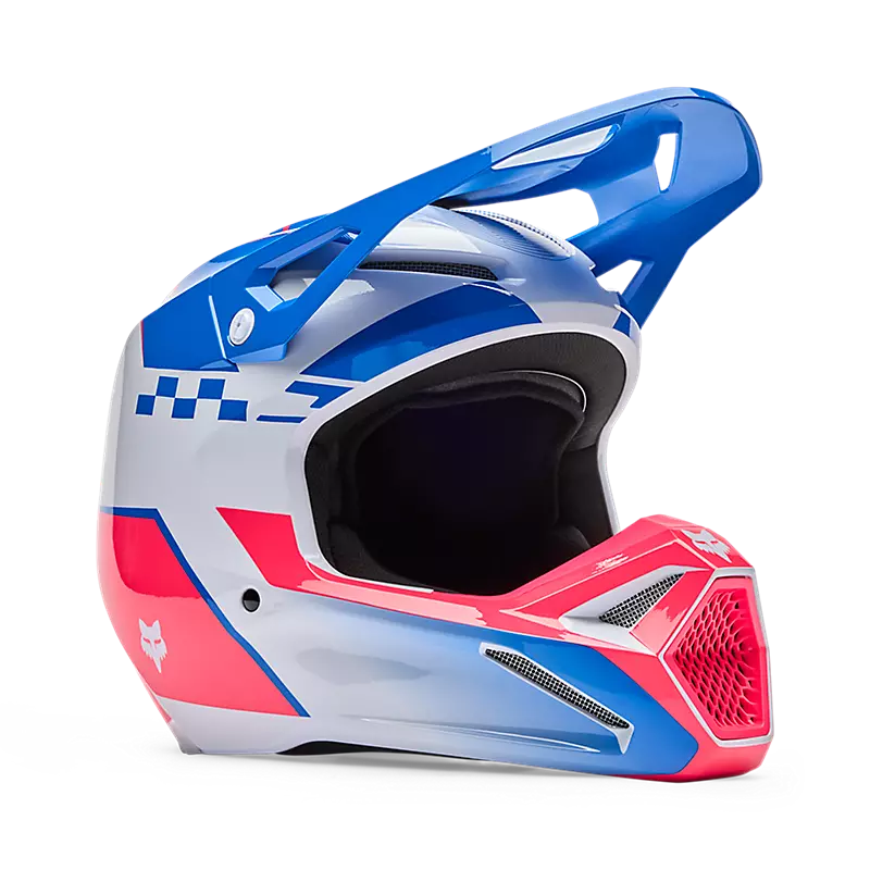 YOUTH V1 COLLECT HELMET (Open Blue) | Fox Racing