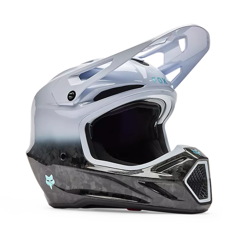 V3 RS GHOST HELMET (White) | Fox Racing