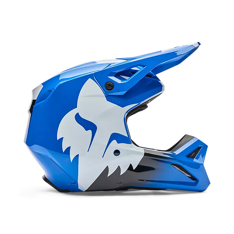 V1 SHIELD HELMET (Blue) | Fox Racing
