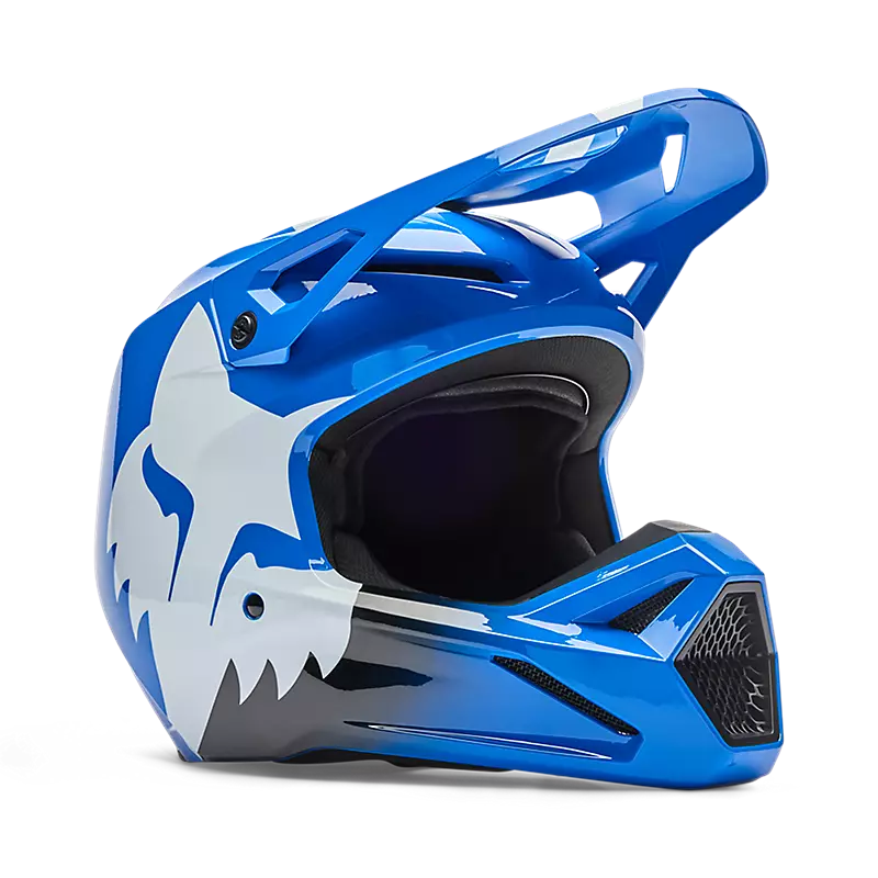 V1 SHIELD HELMET (Blue) | Fox Racing