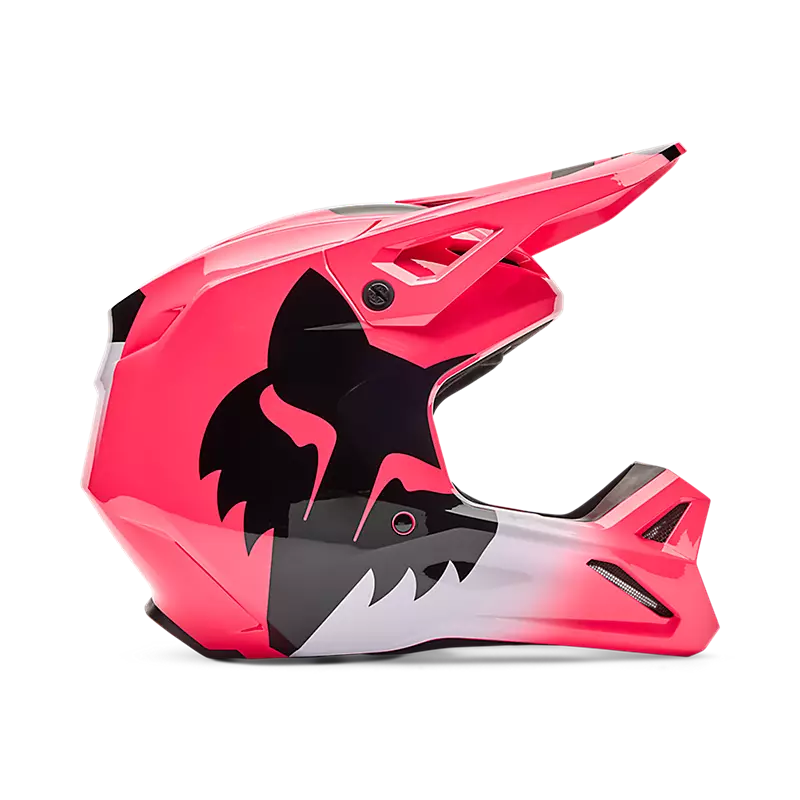 YOUTH V1 SHIELD HELMET (Pink) | Fox Racing
