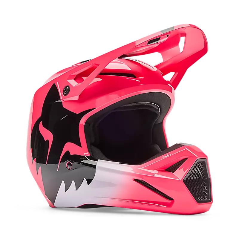 YOUTH V1 SHIELD HELMET (Pink) | Fox Racing