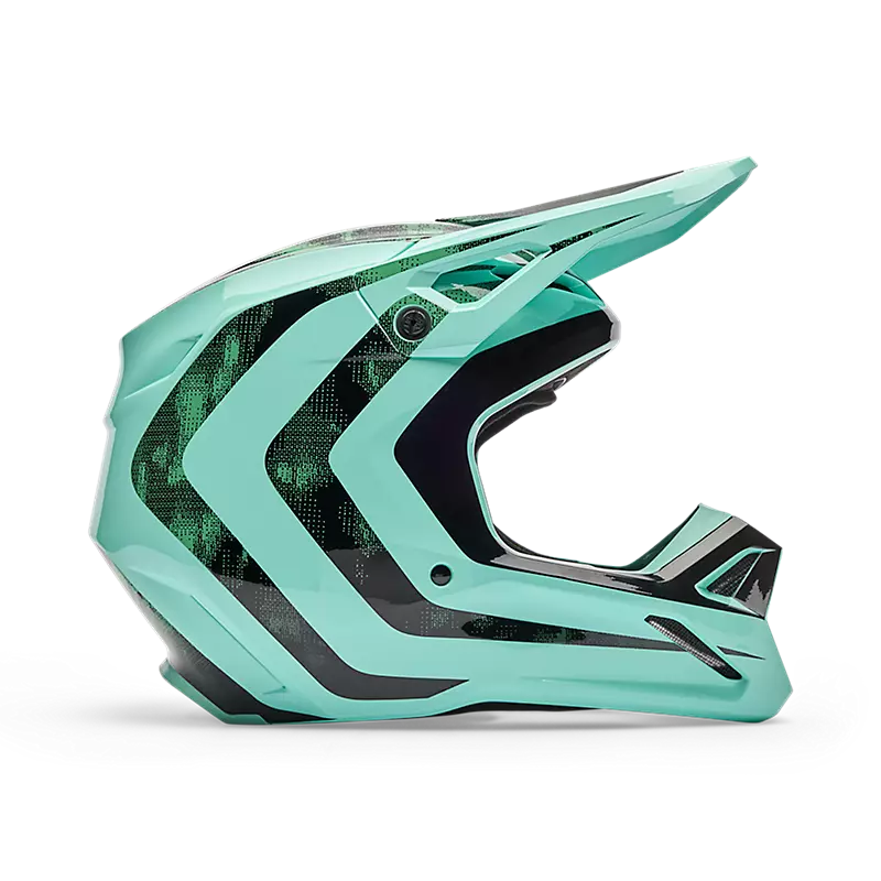 YOUTH V1 KAIROS HELMET (Turquoise) | Fox Racing