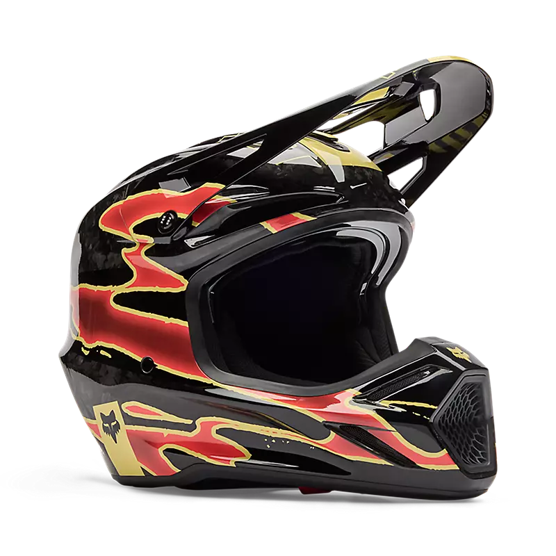 V3 RS INNING HELMET (Black) | Fox Racing