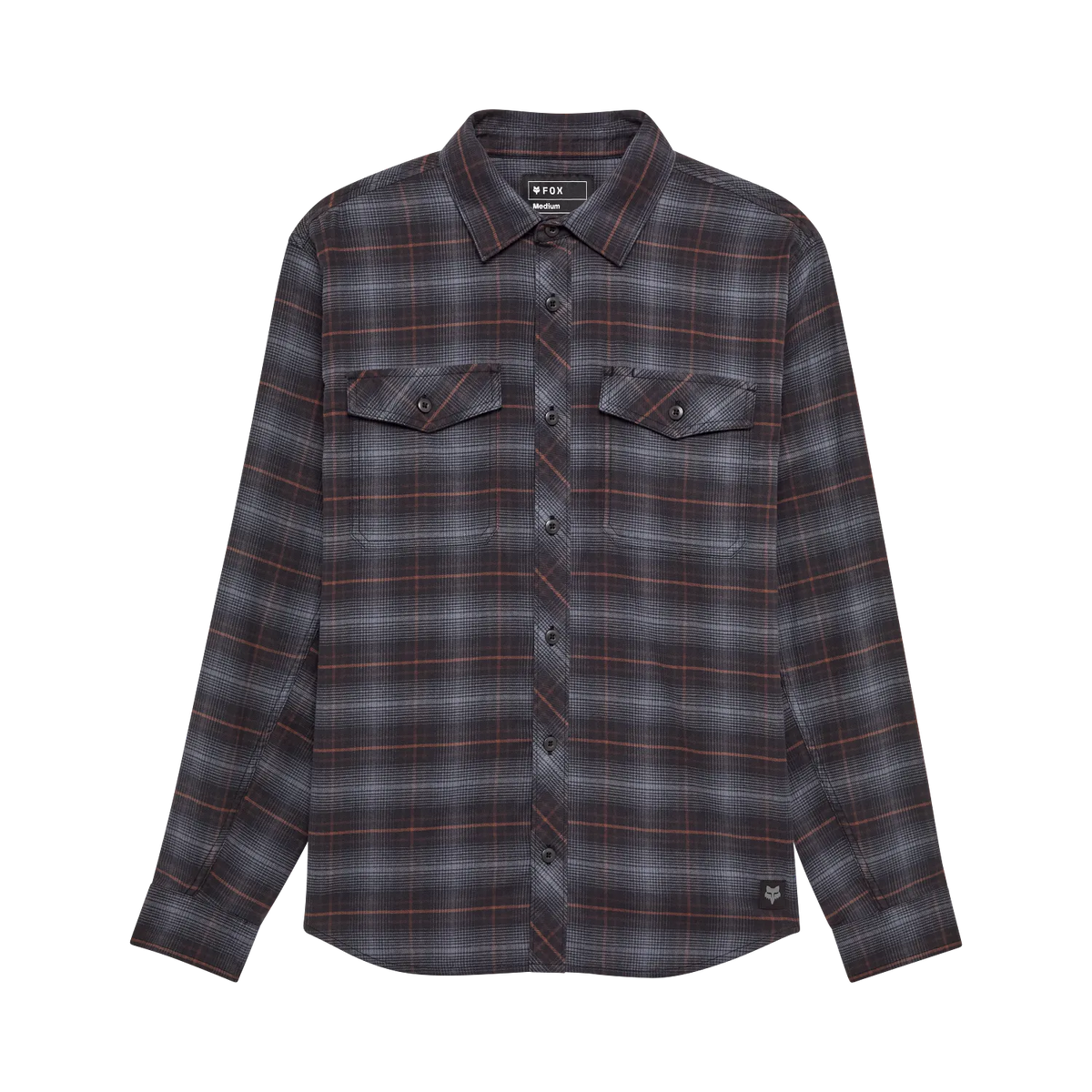 SURVIVALIST STRETCH FLANNEL LS (BLACK) | FOX RACING