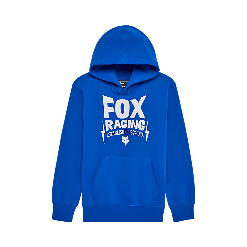 YOUTH BOLT FLEECE PULLOVER (Blue) | Fox Racing