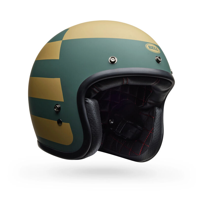 CUSTOM 500 HELMET (Matte Emerald/Gold) | BELL