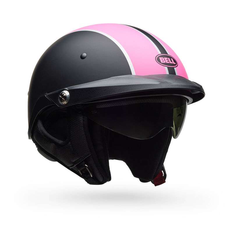 PIT BOSS HELMET (Pinned Matte Black/Pink) | BELL