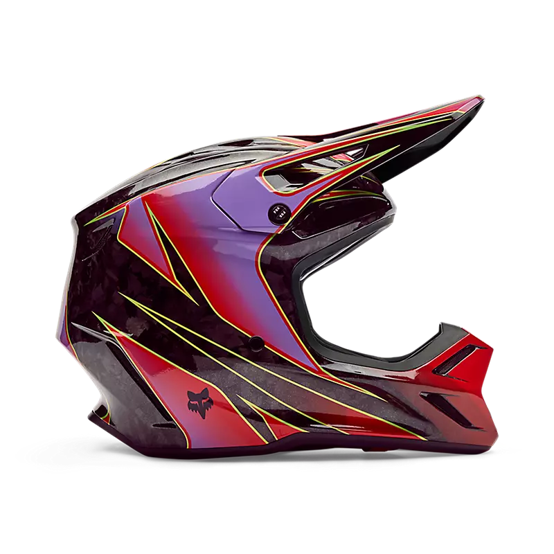 V3 RS CANVAS HELMET (Red) | Fox Racing