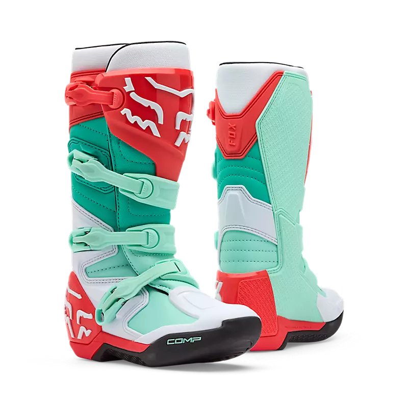 WOMEN'S COMP BOOT (Aqua) | Fox Racing