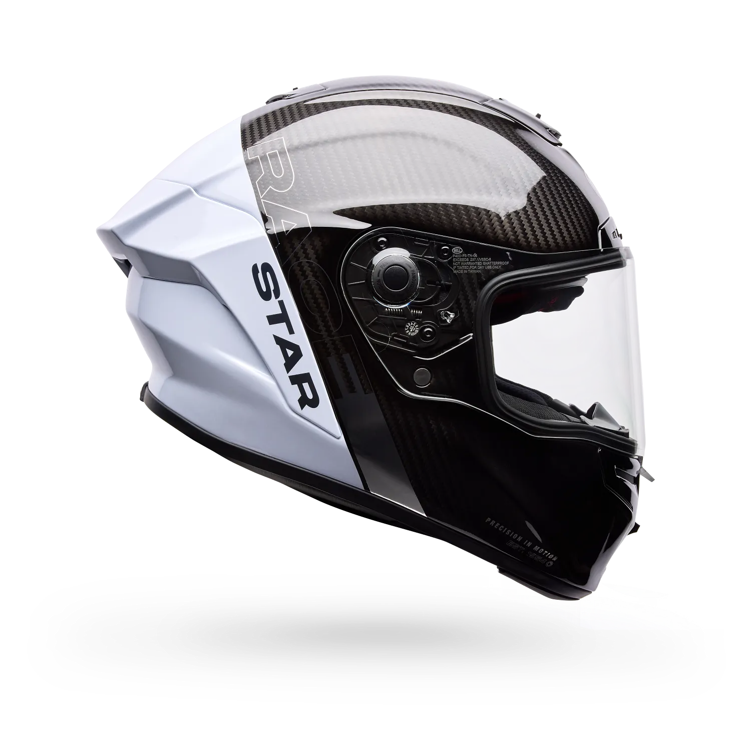 RACE STAR DLX FLEX CARBON (Strike Silver/White) | BELL