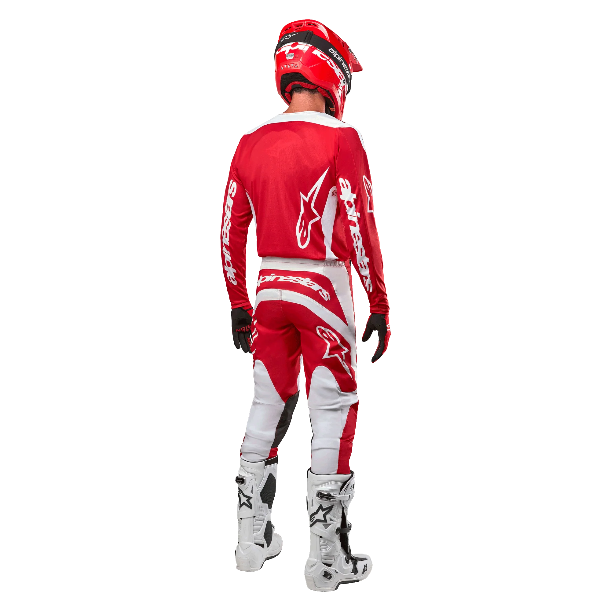 MEN'S MX JERSEY F-LURV (Red/White) | Alpinestars