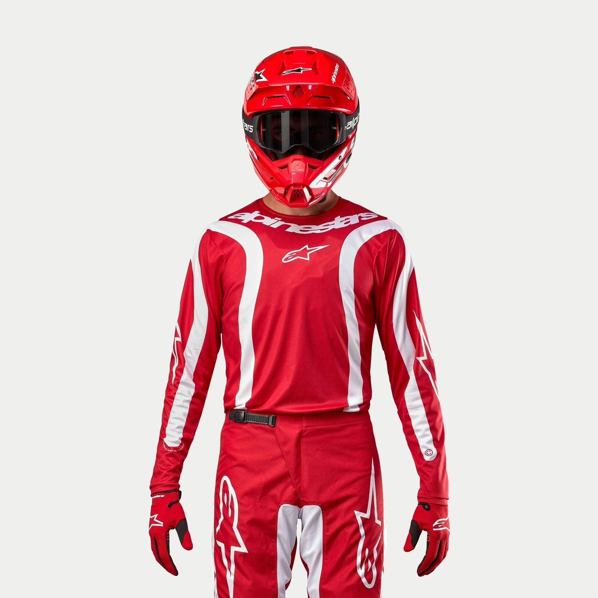 MEN'S MX JERSEY F-LURV (Red/White) | Alpinestars