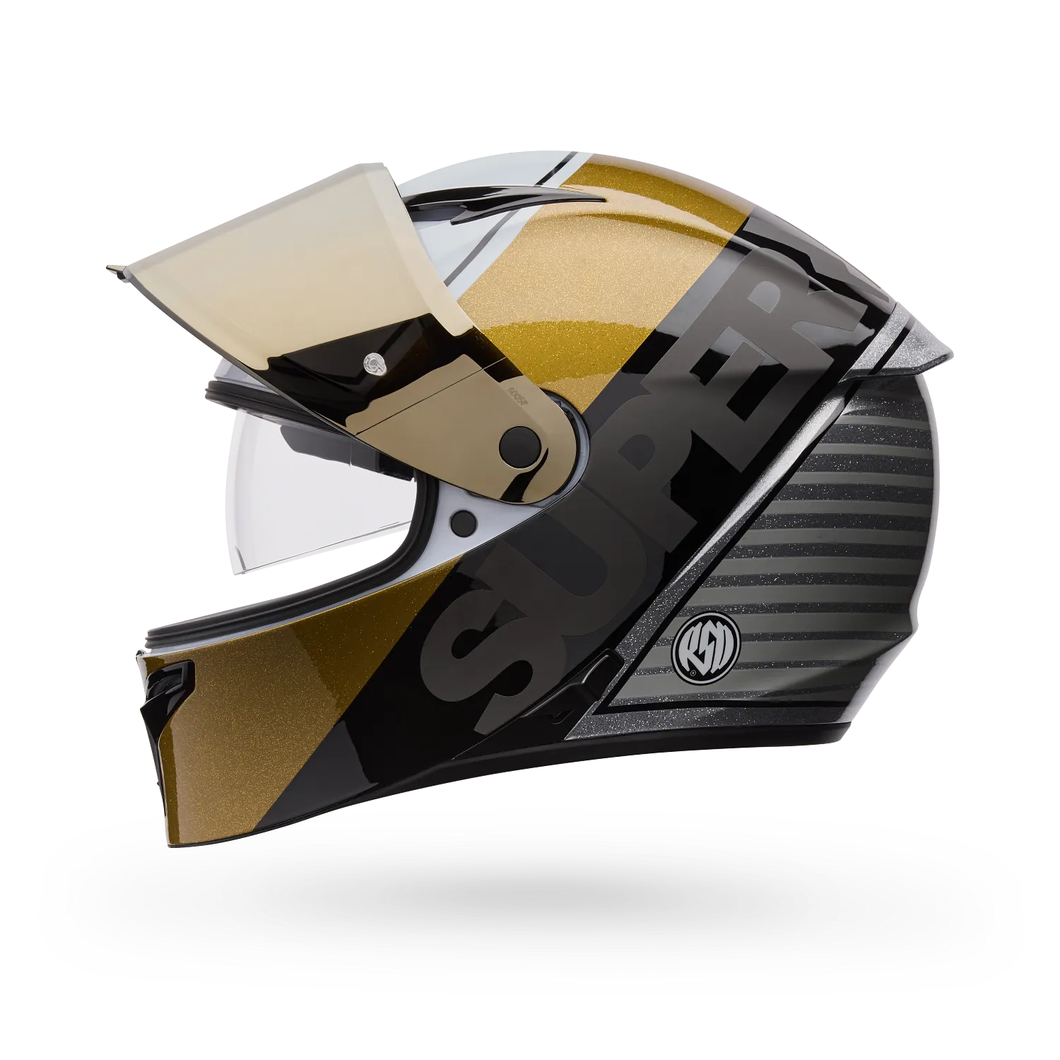 LITHIUM MIPS PLUS (White/Gold) | BELL
