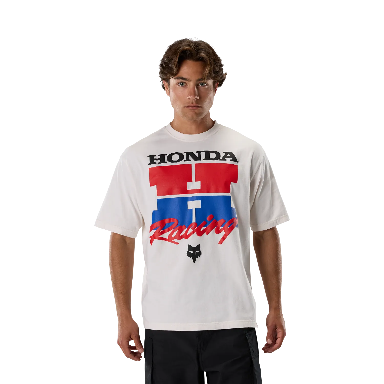 HONDA MIDWEIGHT SS TEE (OFF WHT) | Fox Racing