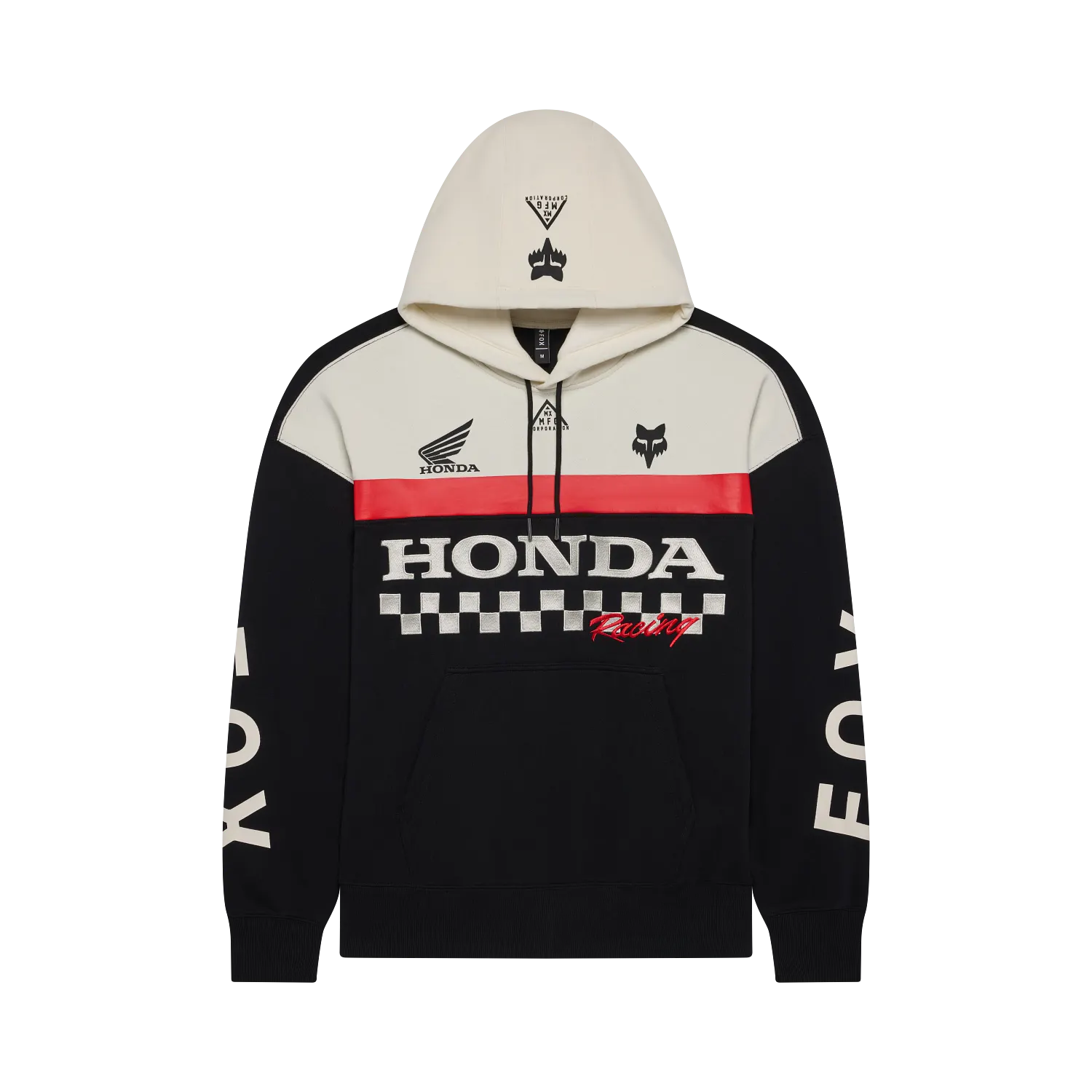 HONDA HEAVYWEIGHT FLEECE PULLOVER (Black) | Fox Racing