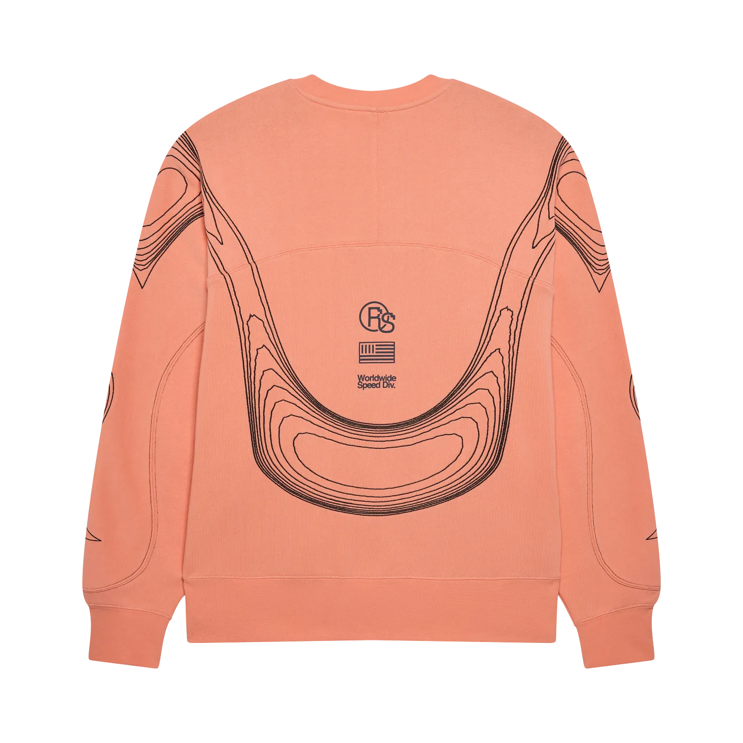 VISION FLEECE CREWNECK (Peach) | Fox Racing