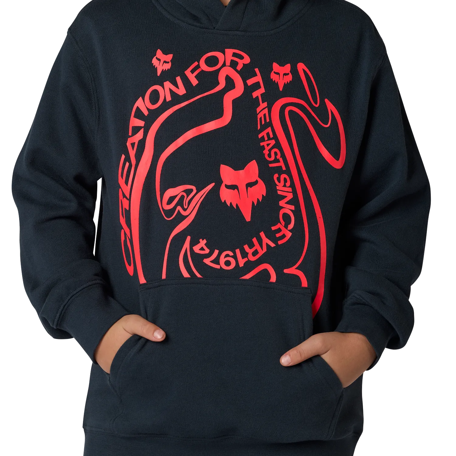 YOUTH VISION FLEECE PULLOVER (Galaxy Blue) | Fox Racing