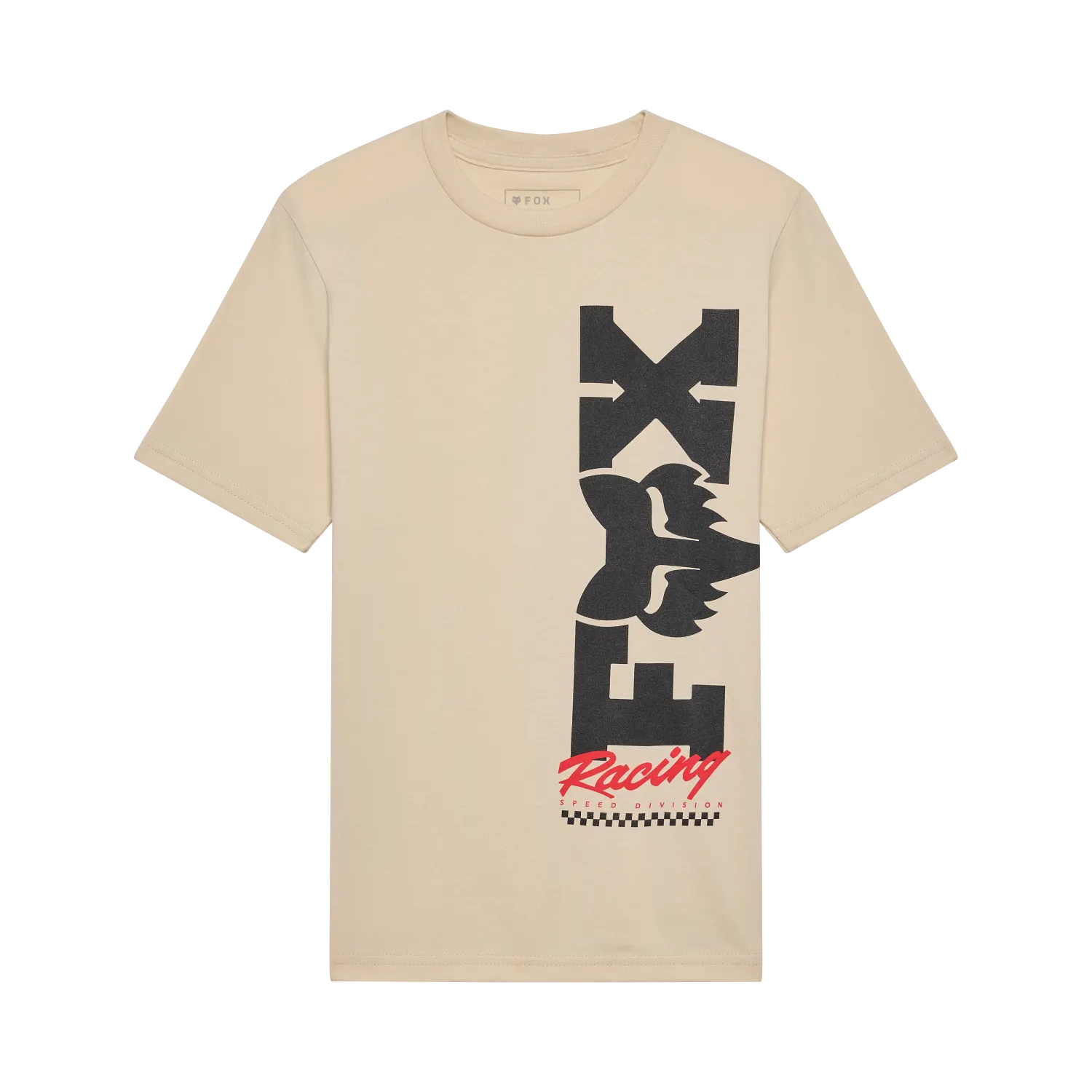 YOUTH CHECKER SS TEE (TAN) | Fox Racing