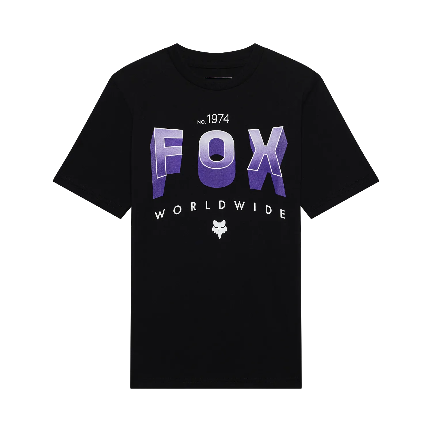 YTH BLOCK SS TEE (U BLK) | FOXHEAD