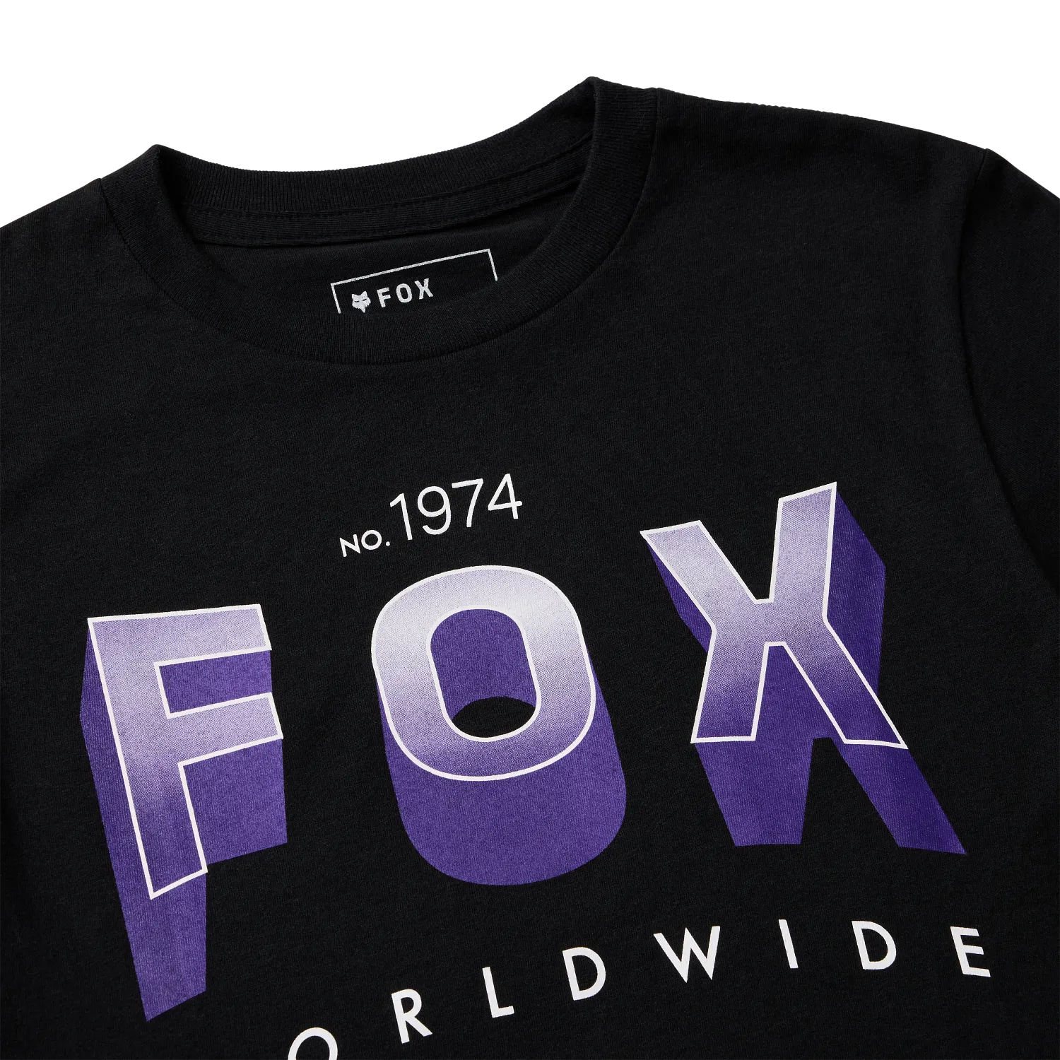 YTH BLOCK SS TEE (U BLK) | FOXHEAD