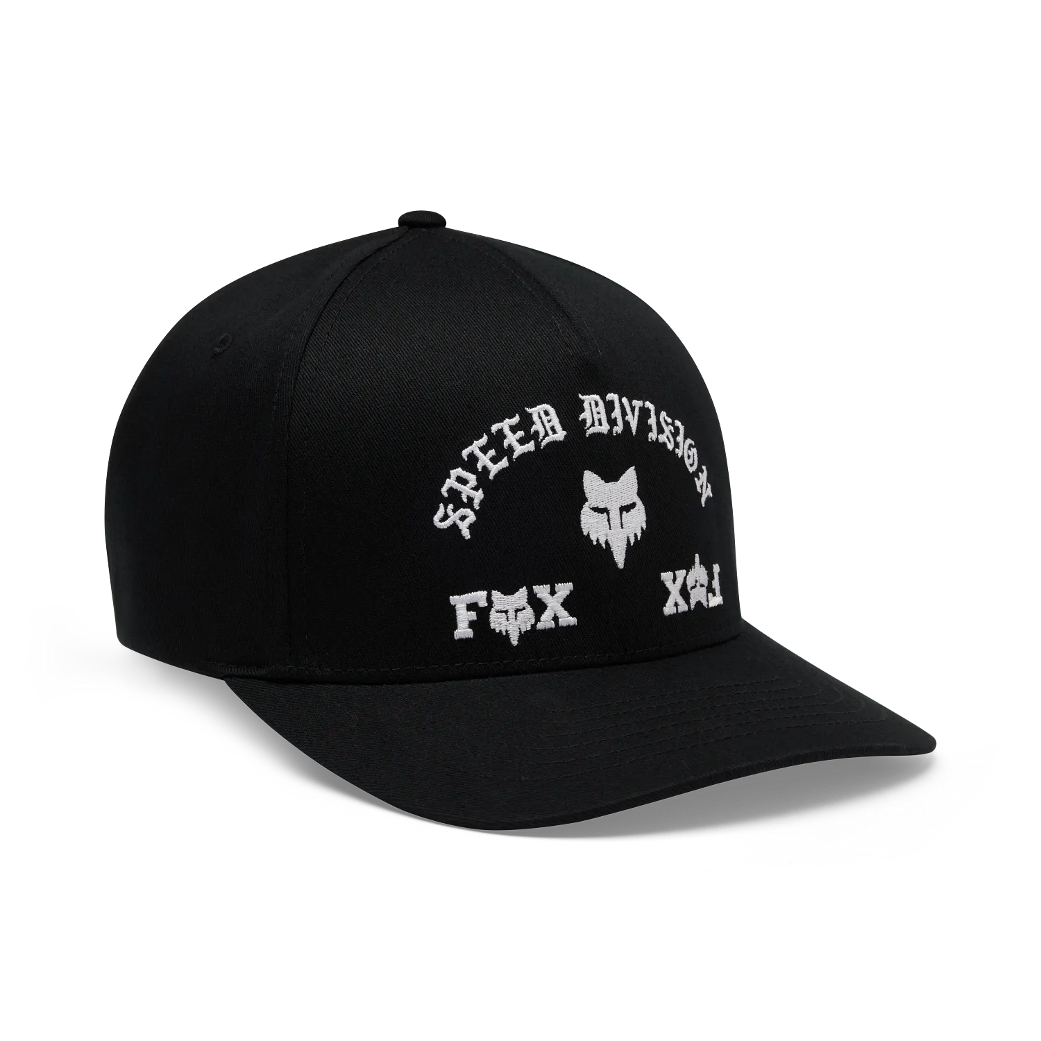 ICON FLEXFIT HAT (Black) | FOX RACING with embroidered graphics, perfect for daily wear and a favorite among fans.
