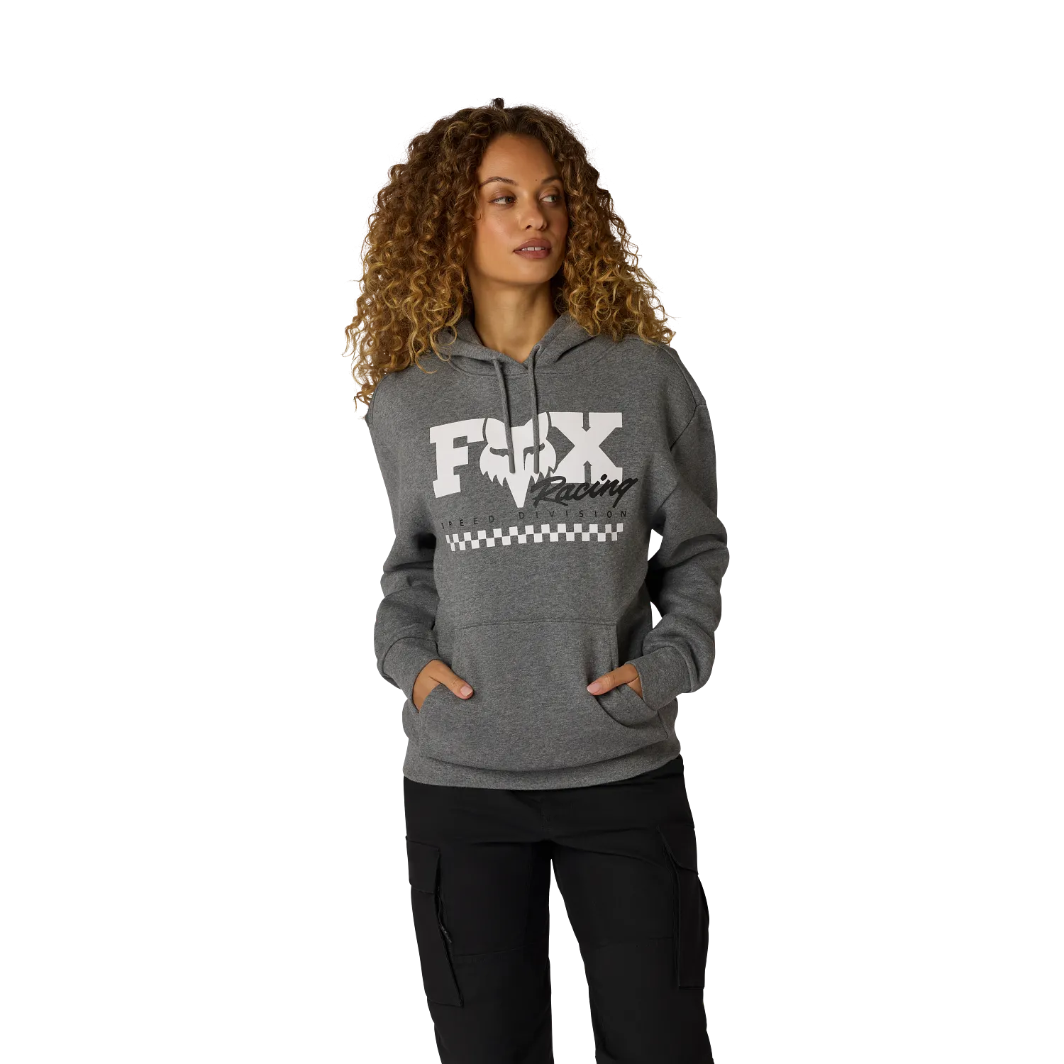 WOMENS CHECKER FLC PO (HTR GRAPH) | FOXHEAD