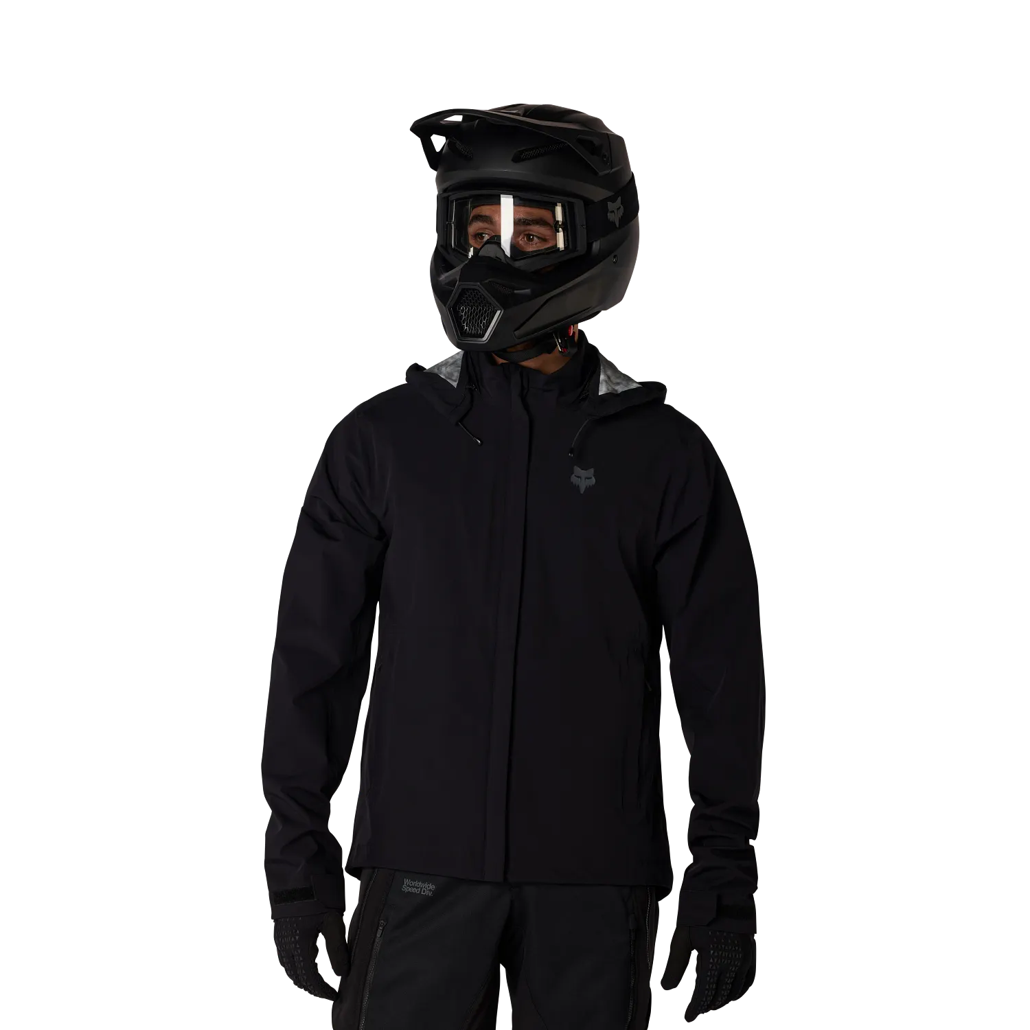 RANGER OFF ROAD PACKABLE RAIN JACKET (Black) | FOX RACING