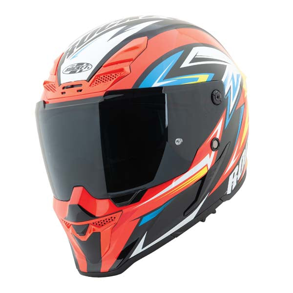 RKT 240-SERIES REACTOR FULL FACE HELMET (Red/Yellow) | Joe Rocket
