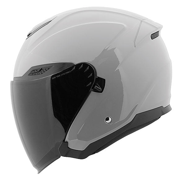 RKT 70 SERIES SOLID OPEN FACE JET HELMET (Gloss Grey) | Joe Rocket