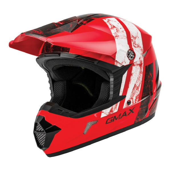 YOUTH MX46 DOMINANT MX HELMENT (Red) |Gmax