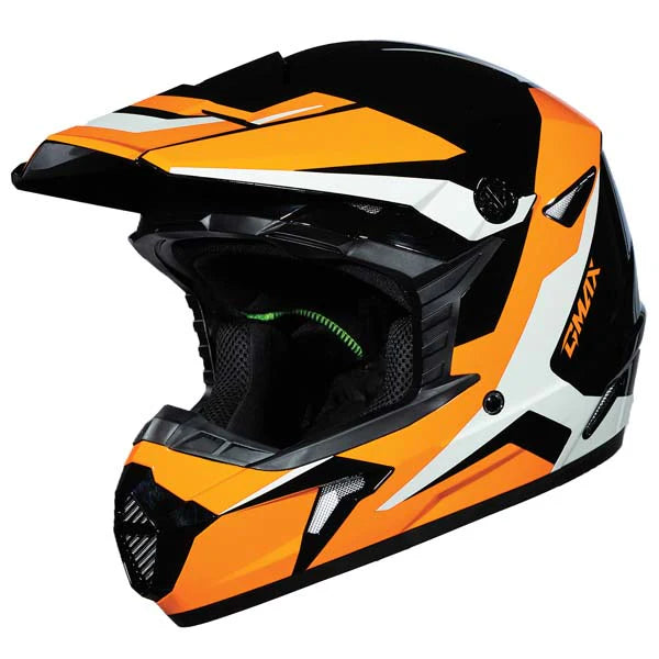 MX46 CYCLUS MX HELMET (Black/Orange) | GMAX