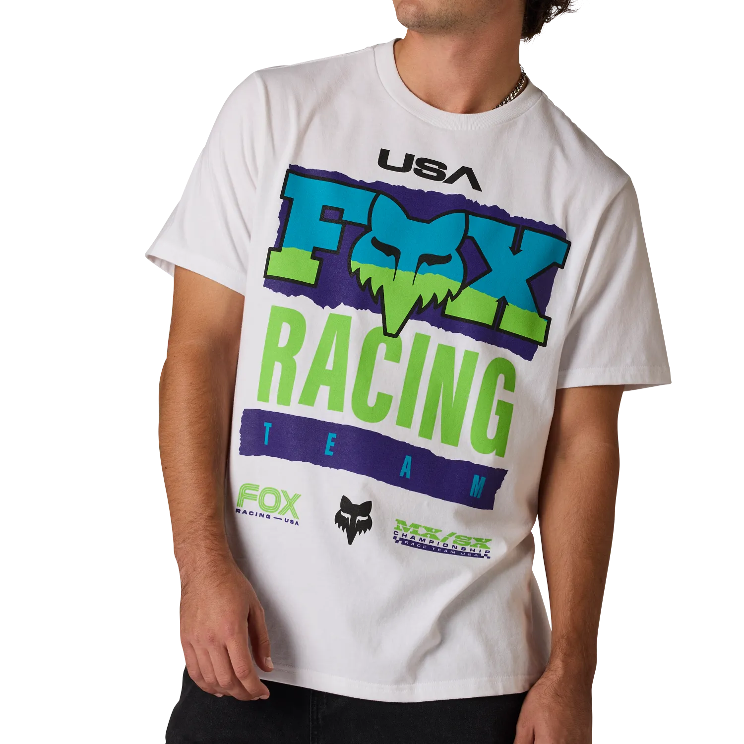 HARDCORE 195 ORIGINAL SS TEE (White) | Fox Racing