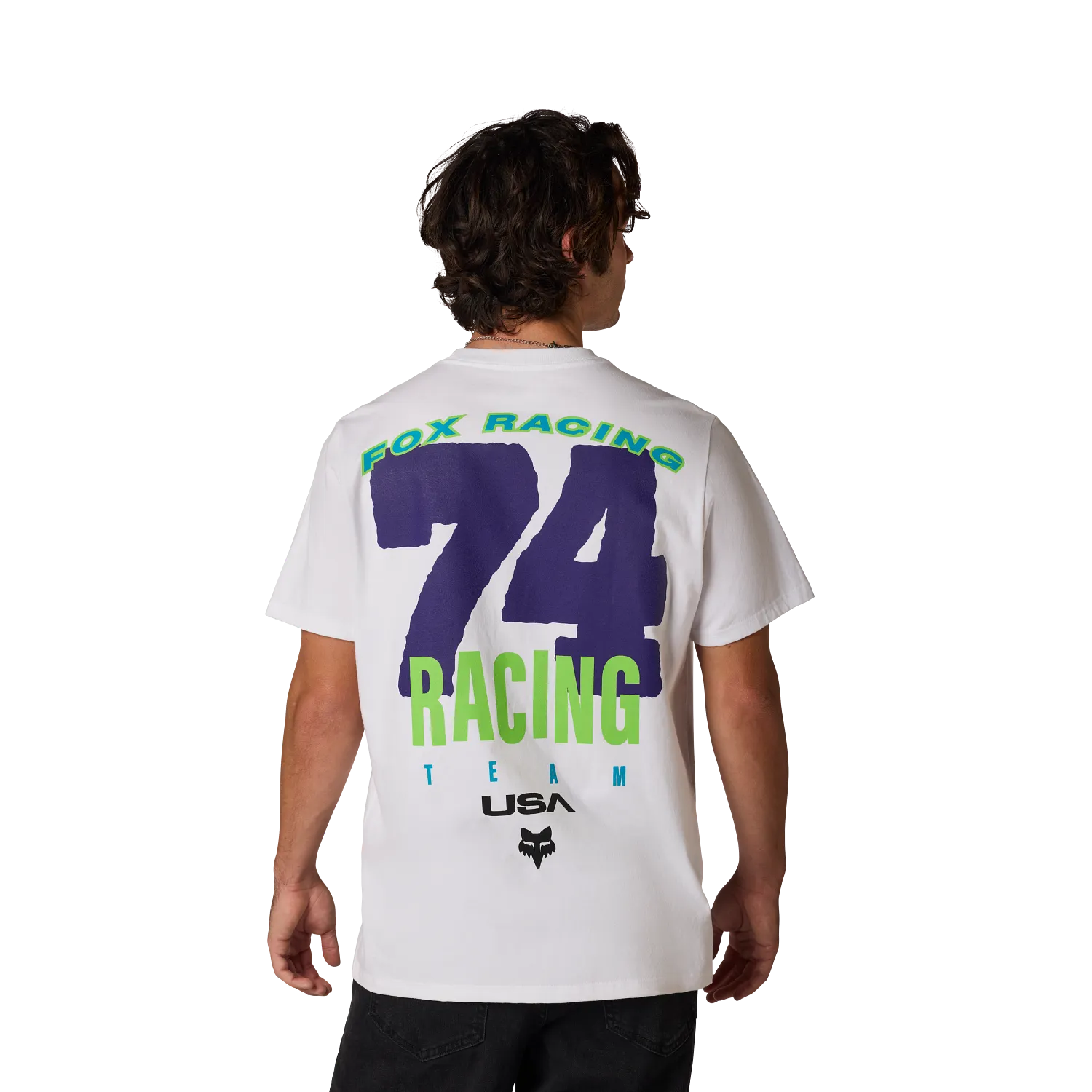 HARDCORE 195 ORIGINAL SS TEE (White) | Fox Racing