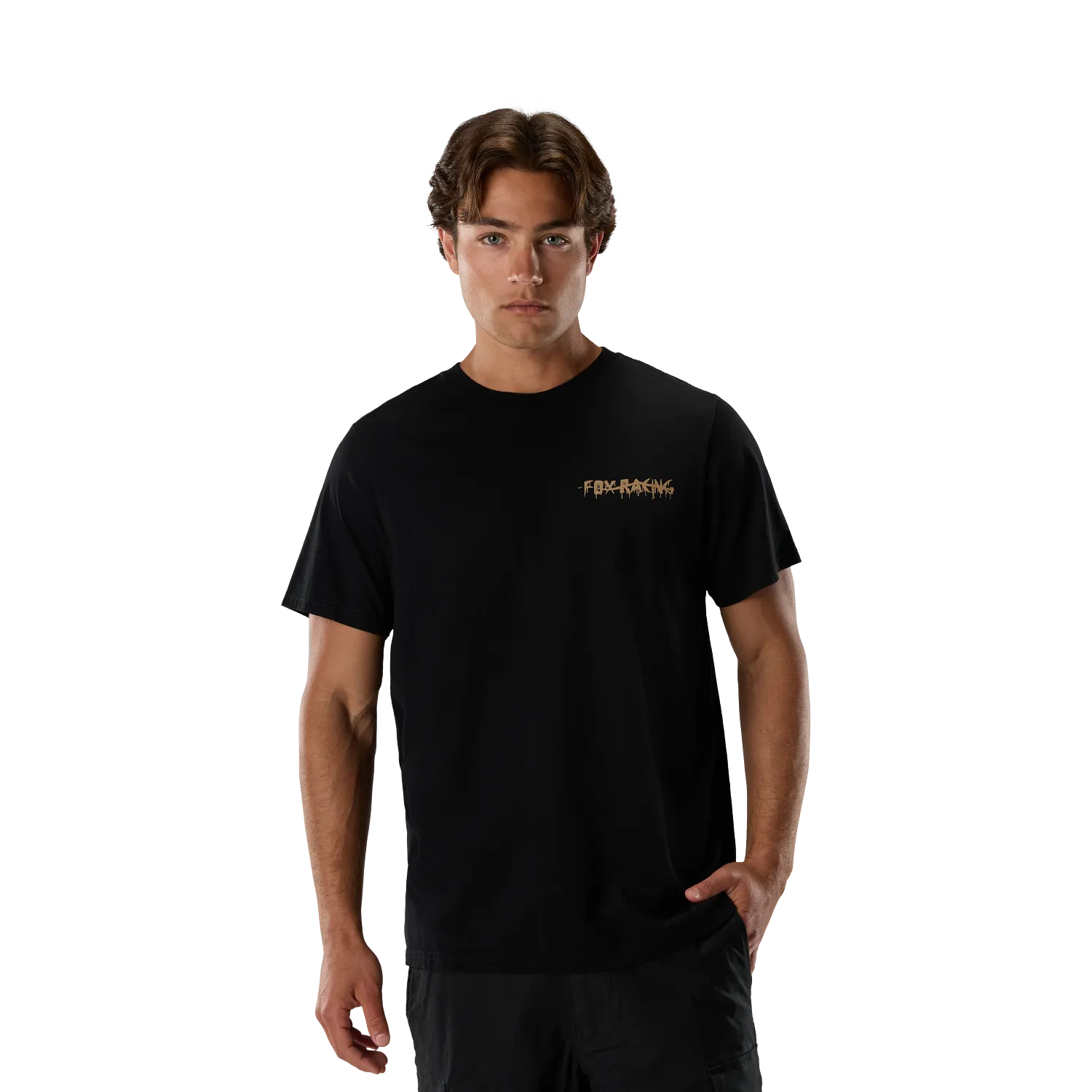 ROUGHCUT 195 ORIGINAL SS TEE (BLACK) | Fox Racing