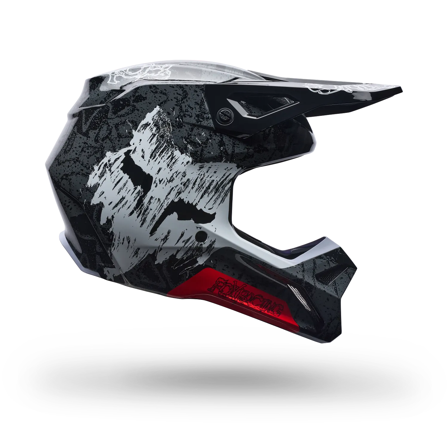 V1 ABYSS HELMET (BLACK) | Fox Racing
