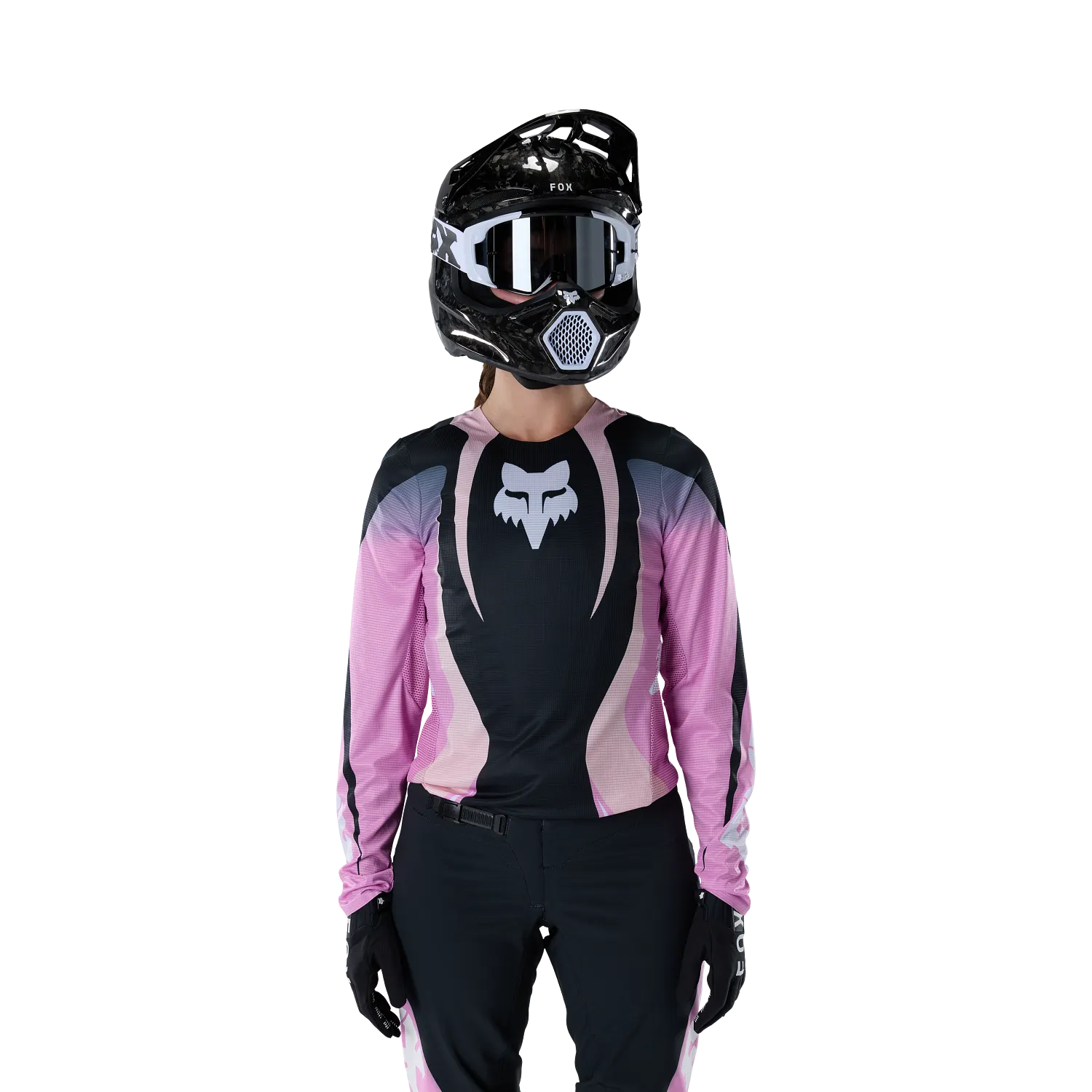 WOMENS FLEXAIR THORN JERSEY (BLACK/PINK) | Fox Racing