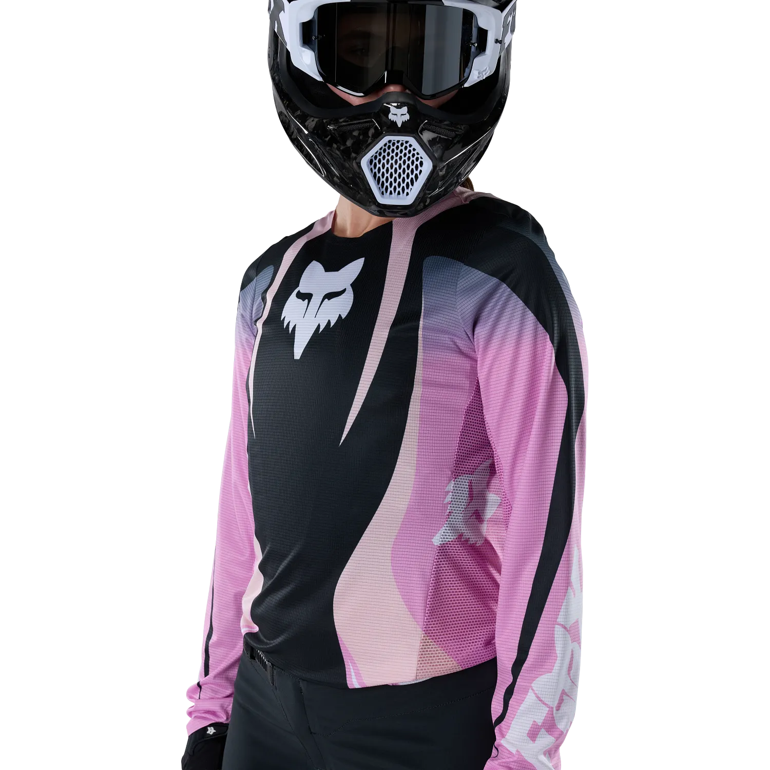 WOMENS FLEXAIR THORN JERSEY (BLACK/PINK) | Fox Racing