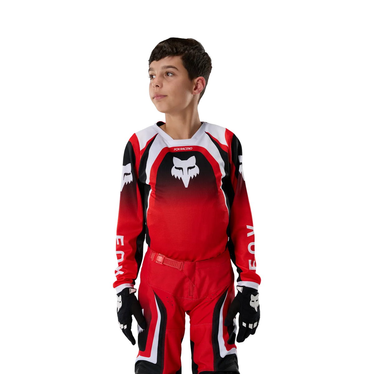 YOUTH 180 FRAME JERSEY (RED) | Fox Racing
