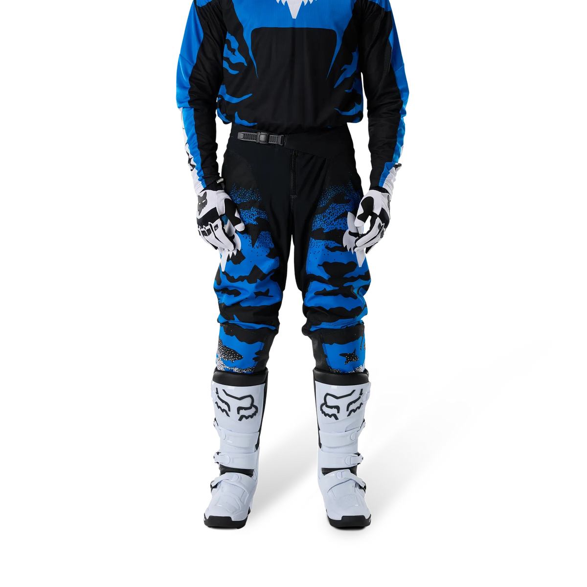 MENS 180 HD38 PANT (BLACK/BLUE) | Fox Racing