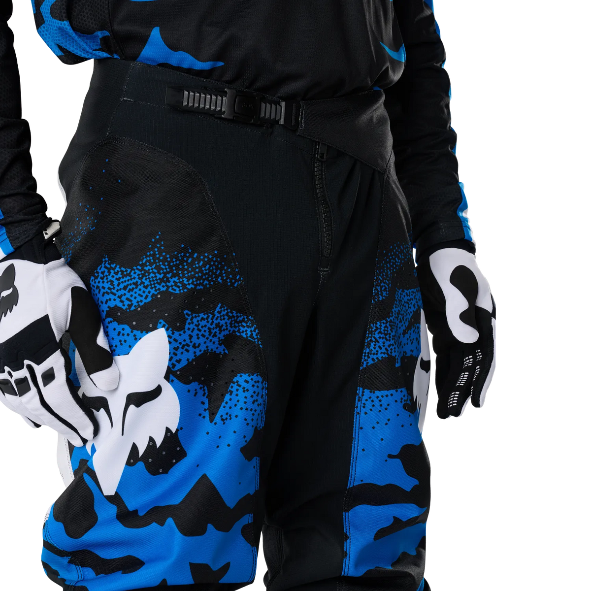 MENS 180 HD38 PANT (BLACK/BLUE) | Fox Racing