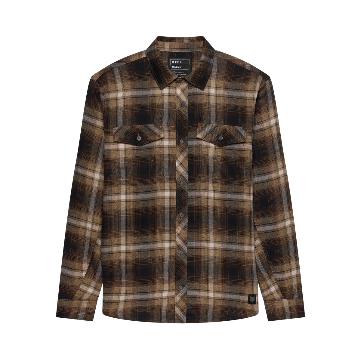 SURVIVALIST STRETCH FLANNEL LS (BRN SUG) | FOX RACING