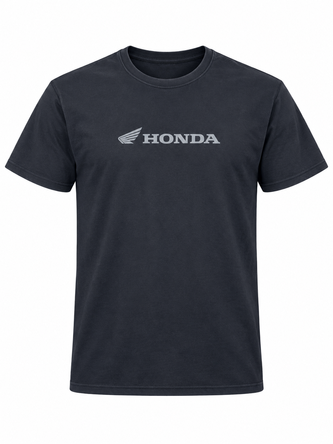VINTAGE WASH COTTON T-SHIRT (BLACK) | HONDA