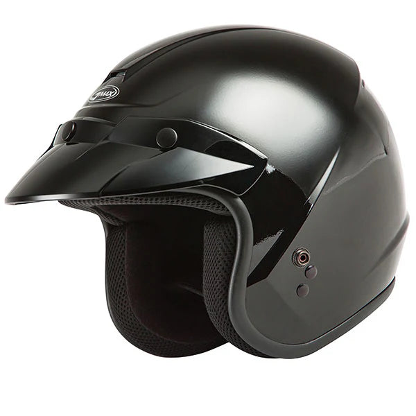 OF-2 OPEN FACE HELMET (Black) | GMAX